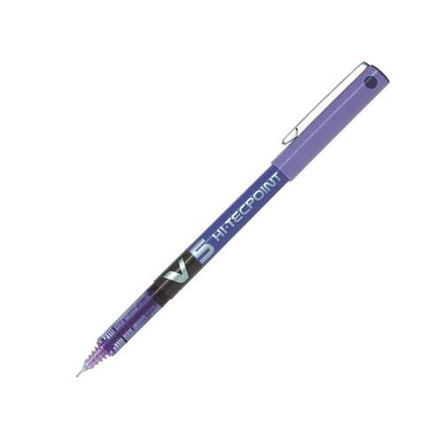 PİLOT V5 MOR KALEM BX-V5-V