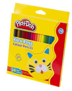 PLAY DOH - PLAY-DOH 24 RENK KURUBOYA KU003