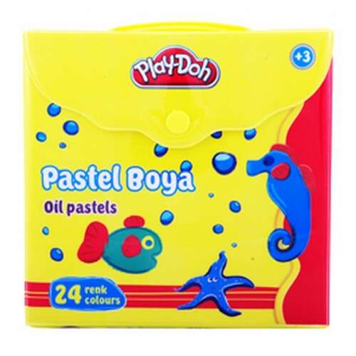 PLAY-DOH 24 RENK PASTEL BOYA ÇANTALI PA007
