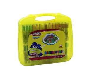 PLAY DOH - Play-Doh 48 Renk Pastel Boya Çantalı Pa013