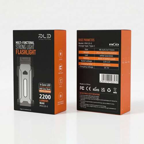 PLD PFA125 USB ŞARJLI EL FENERİ