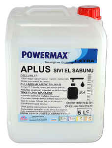 Powermax - Powermax A Plus Sıvı El Sabunu 5 KG