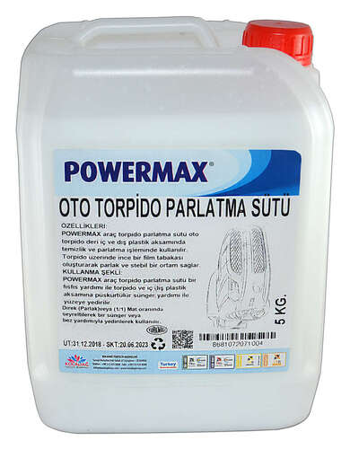 Powermax Oto Torpido Sütü 5 KG