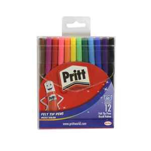 PRITT - PRİTT 12 RENK KEÇELİ KALEM 1687976