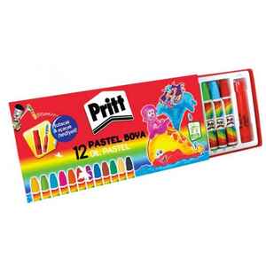 PRITT - PRİTT 12 RENK PASTEL KARTON KUTU 1048061