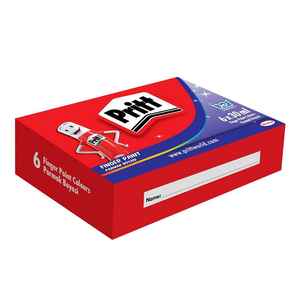 PRITT - PRİTT PARMAK BOYASI 6 RENK 30 ML. 1221355