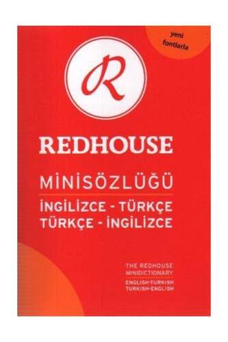Redhouse Mini Sözlük Türkçe - İngilizce Rs006