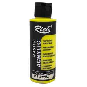 RICH - RICH AKRİLİK BOYA 112 SARI 120 cc