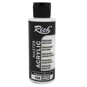 RICH - RICH AKRİLİK BOYA 120-100 BEYAZ 120 cc