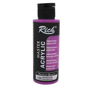 RICH - RICH AKRİLİK BOYA 139 MAGENTA 120 cc