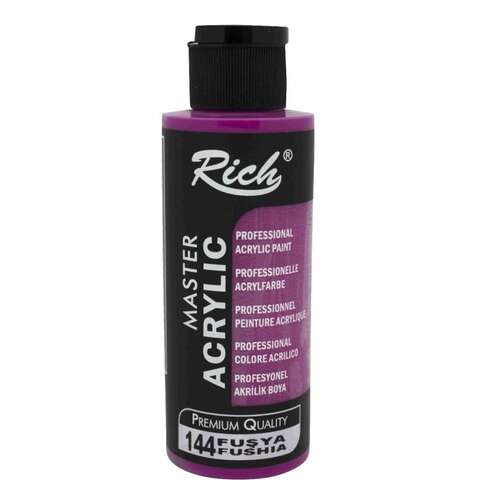 RICH AKRİLİK BOYA 144 FUŞYA 120 cc