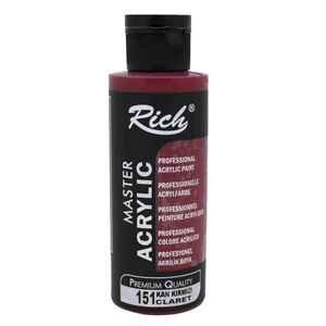 RICH - RICH AKRİLİK BOYA 151 KAN KIRMIZI 120 cc