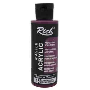 RICH - RICH AKRİLİK BOYA 158 ANTİK BORDO 120 cc