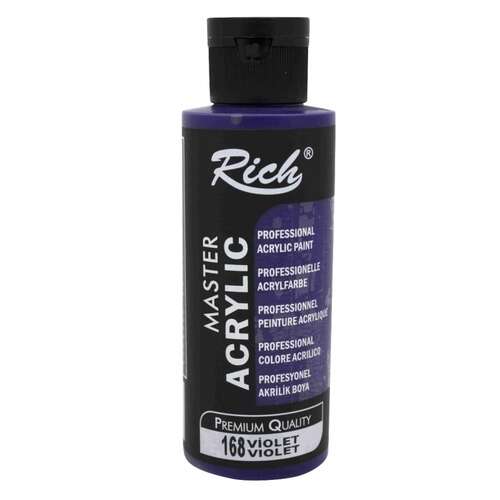 RICH AKRİLİK BOYA 168 VIOLET 120 cc