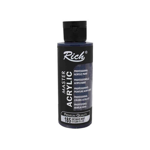 RICH AKRİLİK BOYA 185 OKYANUS MAVİ 120 cc