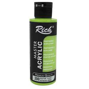 RICH - RICH AKRİLİK BOYA 200 FISTIK YEŞİLİ 120 cc