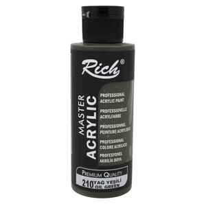 RICH - RICH AKRİLİK BOYA 210 YAĞ YEŞİLİ 120 cc