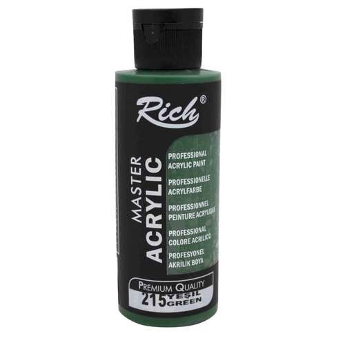 RICH AKRİLİK BOYA 215 YEŞİL 120 cc