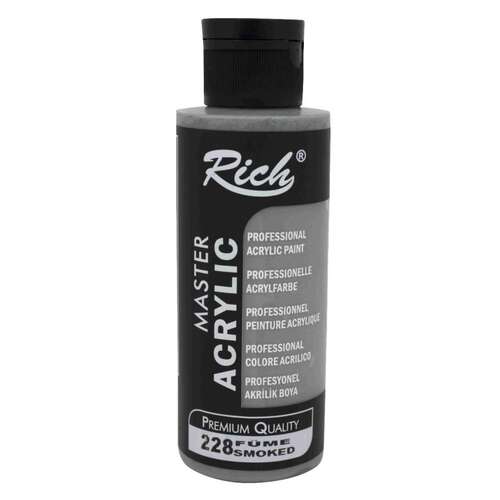 RICH AKRİLİK BOYA 228 FÜME 120 cc