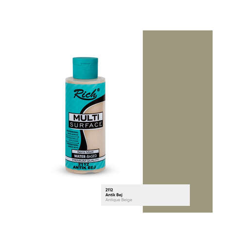 RICH MULTİ AKRİLİK BOYA 2112 ANTİK BEJ 120 cc