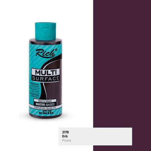 RICH MULTİ AKRİLİK BOYA 2178 ERİK 120 cc