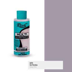 RICH - RICH MULTİ AKRİLİK BOYA 2272 GRİ PEMBE 120 cc