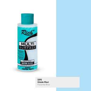 RICH - RICH MULTİ AKRİLİK BOYA 2292 GÖZDE MAVİ 120 cc