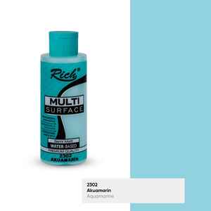 RICH - RICH MULTİ AKRİLİK BOYA 2302 AKUAMARİN 120 cc