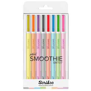 SCRIKSS - SCRİKSS SMOOTHİE JEL KALEM 8 Lİ BLİSTER
