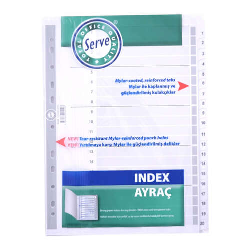 SERVE 1-20 RAKAMLI AYRAÇ 5326