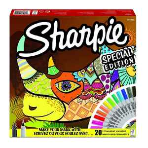 SHARPIE - Sharpıe 20 Li Fıne Permanent Markör Gergedan 2110122