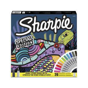 SHARPIE - Sharpıe 20 Li Fıne Permanent Markör Kaplumbağa 2115767