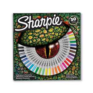 SHARPIE - SHARPIE 30 LU FINE PERMANENT MARKÖR K.KELE 2061335