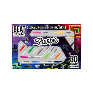SHARPIE - SHARPIE 30 LU FINE PERMANENT MARKÖR LABİRENT 2180836