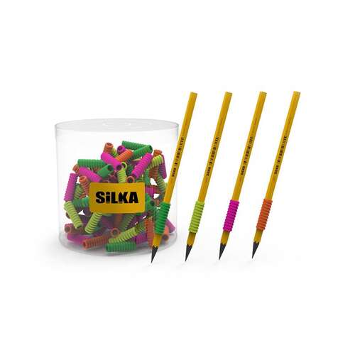 SİLKA ART.35N NEON SPİRAL KALEM TUTMA APARATI 4 RENK