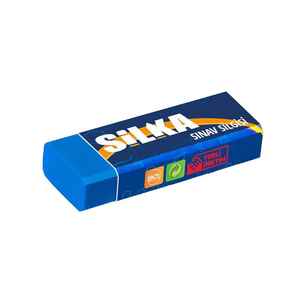 SİLKA - SİLKA MAVİ SINAV SİLGİSİ ART8 (ADET)