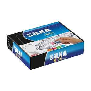 SİLKA - SİLKA NEON 4 RENK SİLGİ 20 Lİ ART.2