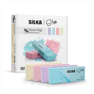 SİLKA - SİLKA PASTEL 4 RENK SİLGİ 20 Lİ ART.4
