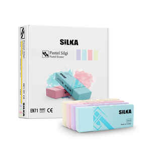 SİLKA - SİLKA PASTEL 4 RENK SİLGİ 30 LU ART.45