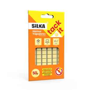 SİLKA - SİLKA TACK-İT BEYAZ HAMUR YAPIŞTIRICI 50 GR ART.1112