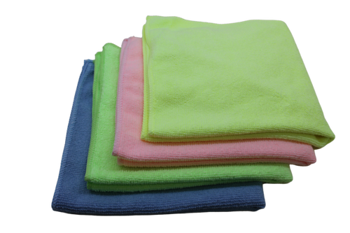 Softtex Microfiber Temizlik Bezi 30x40 Kırmızı Renk