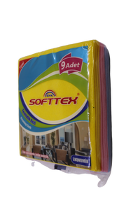 Softtex - Softtex Sarı Toz Bezi 9 lu (1)