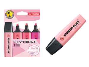 STABILO - STABILO BOSS FOSFORLU KALEM 4 LÜ D70/4-6-1