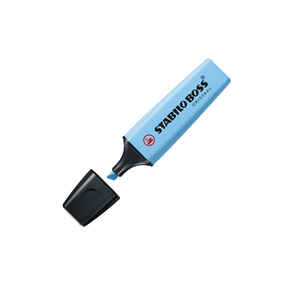 STABILO - STABILO BOSS FOSFORLU KALEM PASTEL ESİNTİLİ MAVİ 70/112