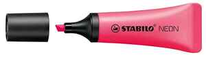 STABILO - STABILO NEON FOSFORLU KALEM PEMBE 72/56