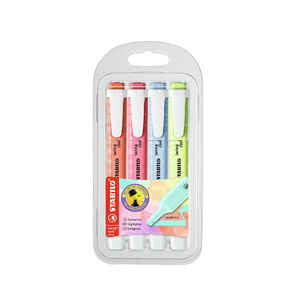 STABILO - STABILO SWING COOL PASTEL FOSFORLU KALEM 4 LÜ PAKET 275/4-08-1