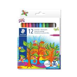 STAEDTLER - STAEDTLER NORIS 12 Lİ KEÇELİ KALEM 325 C12