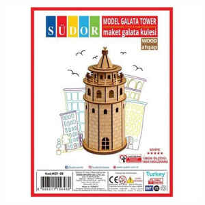 SÜDOR - SÜDOR AHŞAP MAKET GALATA KULESİ MD1-08