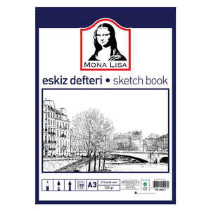 SÜDOR - SÜDOR ESKİZ DEFTERİ A3 120 gr 50 YP BN05-3