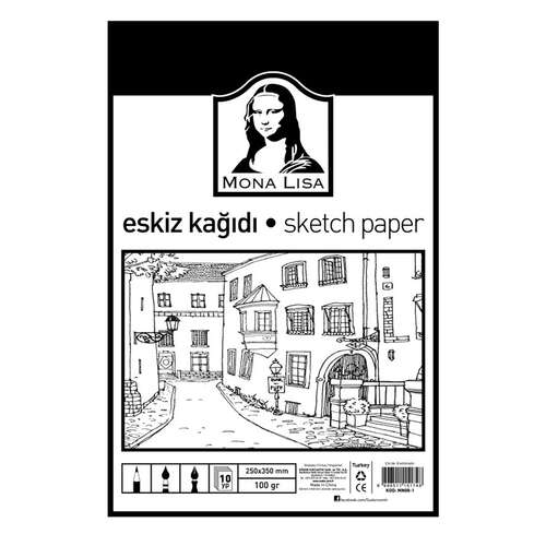 SÜDOR ESKİZ KAĞIDI 25x35 100 gr 10 YP MN08-1